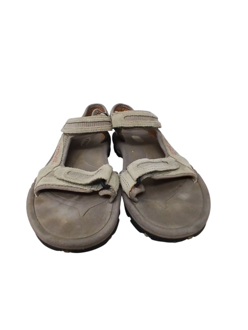 Teva Womens Size 9 Beige Sandals Adj Straps Cushioned Shock Soles 6468 #2 - Picture 9 of 10